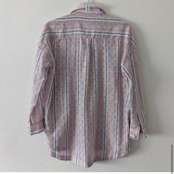 {Anthropologie} Maeve Oversized Button Up Shirt - Picture 8 of 8